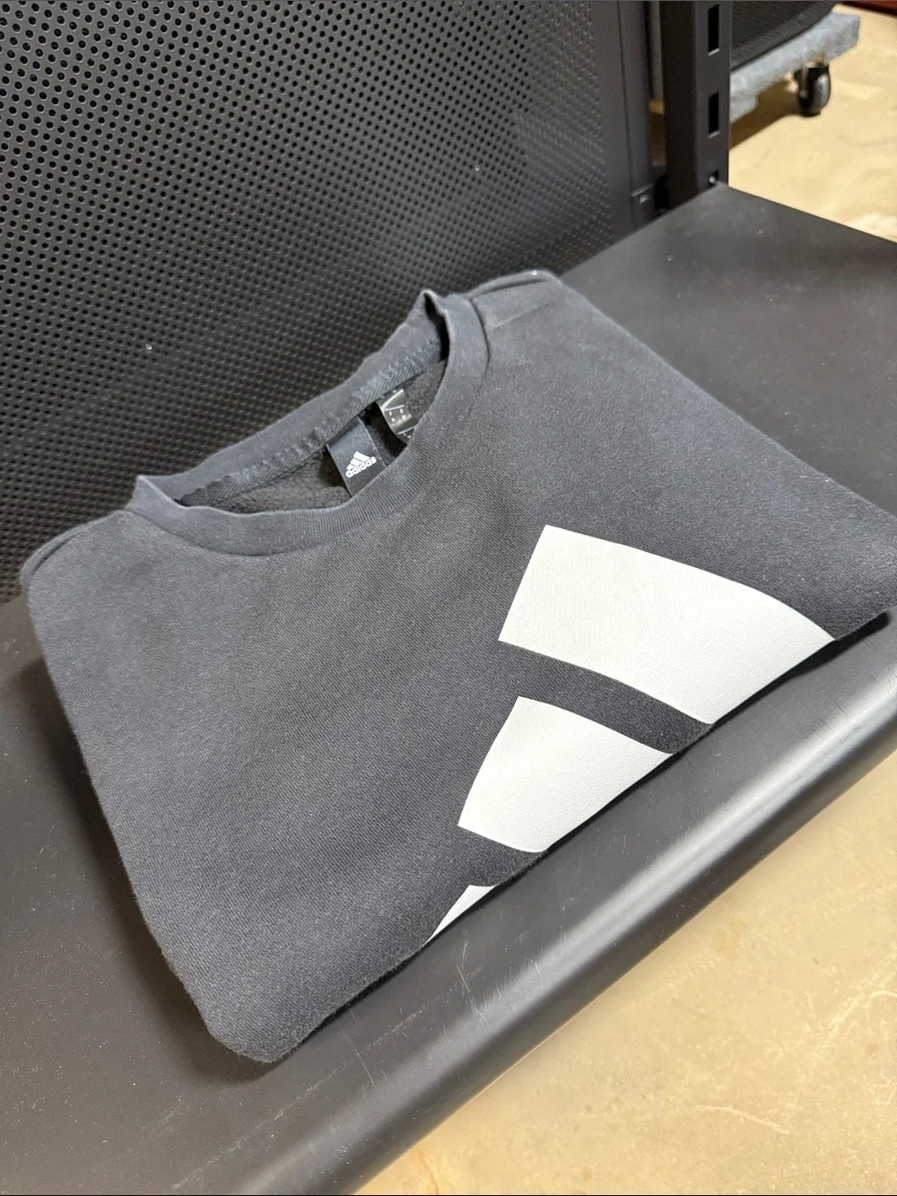 Adidas Black Crewneck